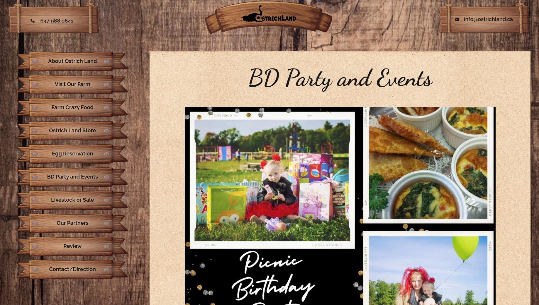 Olmalex _ Ostrich Land Ontario