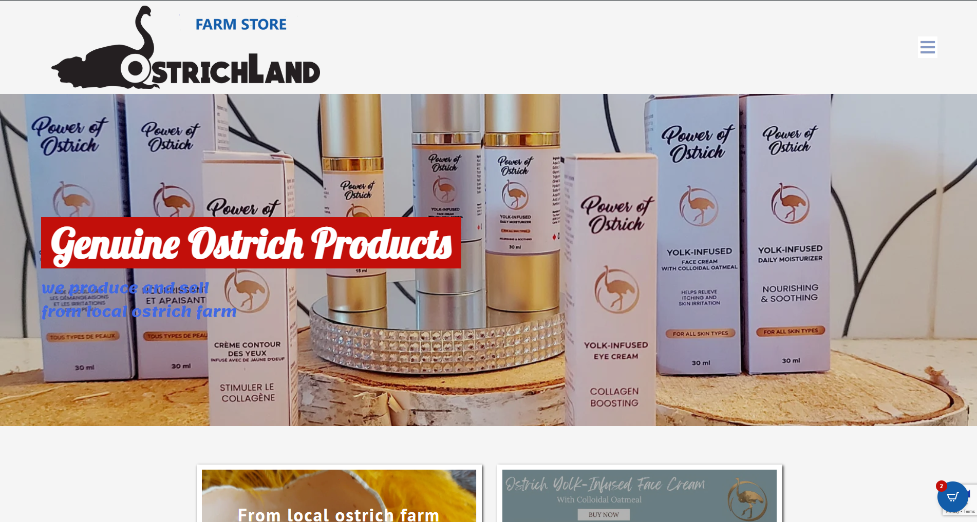 OlMalex - Ostrich Land Store Project